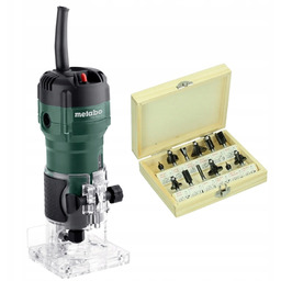 Frezarka Do Krawędzi Metabo Fm 500-6 Z Zestawem