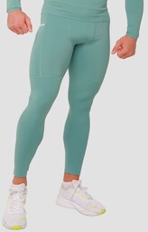 GymBeam Legginsy kompresyjne High Blue