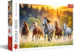 Trefl - Dzikie Konie - Puzzle 1500 Elementów