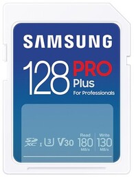 Samsung PRO Plus SDXC 128GB UHS-I U3 [Zapis