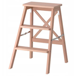 Ikea Bekvam schodki podest stołek 3 stopnie, Buk