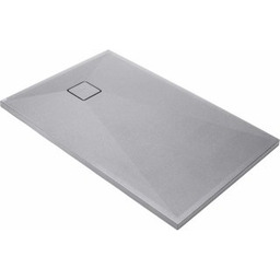 DEANTE Brodzik prostokątny CORREO granitowy 120x80 szary metalik