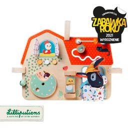 Lilliputiens Farma Drewniana Tablica Manipulacyjna