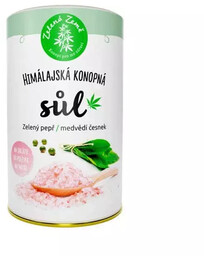Sól konopna z pieprzem i niedźwiedziem czosnkiem 165g,