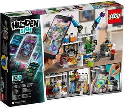 LEGO Hidden Side, klocki, Laboratorium duchów J.B., 70418