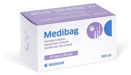 MEDILAB MEDIBAG 57 x 70 mm Torebki samoprzylepne