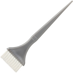 Profesjonalny pędzelek pędzel do farbowania włosów szary