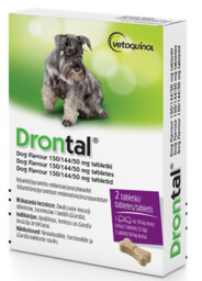 Drontal Dog Flavour 2 tabletki dla Psa.