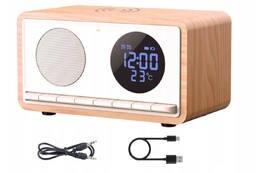 Radio Kuchenne z alarmerm Radiobudzik Ładowarka Bt Manta