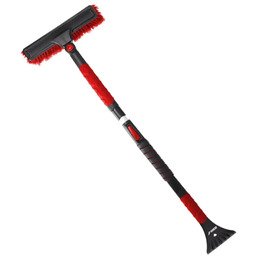 Szczotka ze skrobaczką i ściągaczką 3w1, 87-105cm