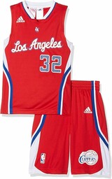 adidas Koordynowana Sportowa Los Angeles Clippers Czerwony/Biały 16