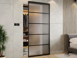 Drzwi Przesuwne Magic Ukryty System Szklane w ramie