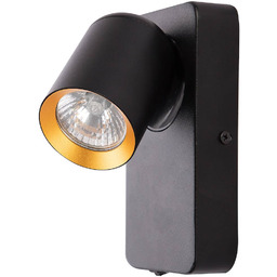 MILAGRO Kinkiet Andy ML9943 oprawa w kolorze czarnym