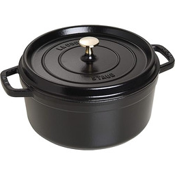 STAUB Żeliwna pieczonka/cocotte, okrągła 26 cm, 5 L,
