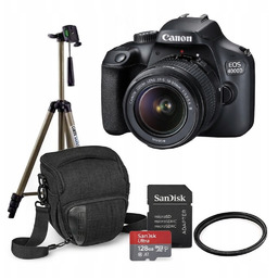 Zestaw Aparat Canon 4000D 18-55 DC III +akcesoria