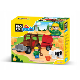 Klocki plastikowe Mubi wielkie przygody farma Icom (MU5004)