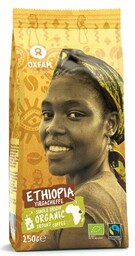Oxfam Kawa mielona arabica 100 % yirgacheffe etiopia