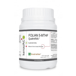 Kenay Folian 5-MTHF Aktywny Kwas Foliowy Quatrefolic Suplement