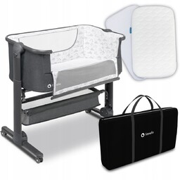 Łóżeczko dostawne Turystyczne dziecięce z materacem FIKI MIKI