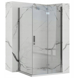 Rea Kabina prysznicowa Rea Molier Chrom 80x90