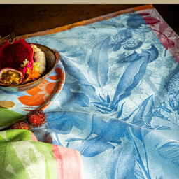 Le Jacquard Fran ais Ściereczka kuchenna quateur Blue