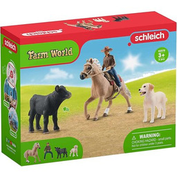 SCHLEICH Zestaw figurek Kowbojskie przygody na Dzikim Zachodzie