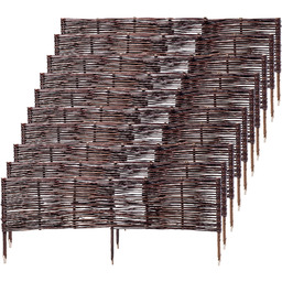 Palisada ogrodowa wiklinowa Sand 100 x 40 cm,