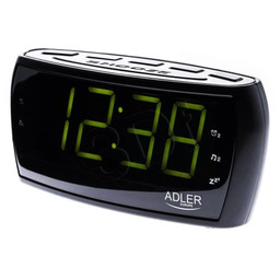 Adler Radiobudzik (kolor czarny)