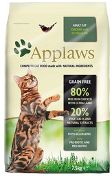 APPLAWS Dry cat Adult kurczak i jagnięcina karma