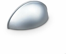 Uchwyt meblowy muszlowy Tolfa 64 Srebrny
