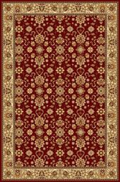 Dywan wełniany Agnella klasyczny Isfahan Kantabria rubin