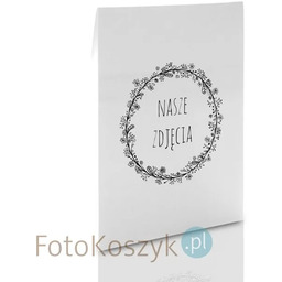 Koperta na zdjęcia A4 21x30 Nasze Zdjęcia BW