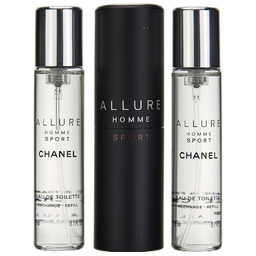 Chanel Allure Homme Sport Travel Spray 3x20ml woda