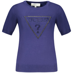 GUESS JEANS DAMSKI NIEBIESKI SWETER