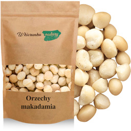 Orzechy makadamia 500 g  naturalne, całe