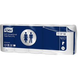 Papier Toaletowy Tork Premium rolka konwencjonalna biały 3065