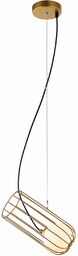 LAMPA wisząca COCO MDM-3941/1 GD Italux druciana OPRAWA