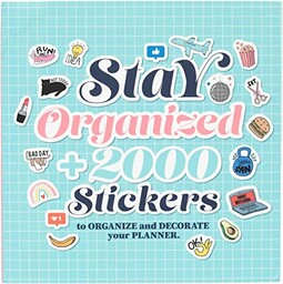 Grupo Erik Książka naklejki Stay organized - Pakiet