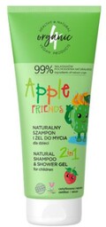 4ORGANIC Apple Friends - Naturalny szampon i żel