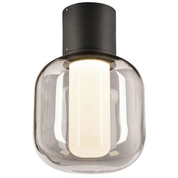 SLV - Ovalisk Zewnętrzna Lampa Sufitowa LED Anthracite