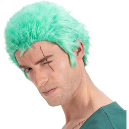 Chaks - peruka Zoro dla mężczyzn, oficjalny dodatek