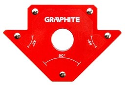 GRAPHITE Spawalniczy kątownik magnetyczny 56H902