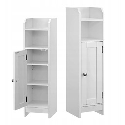 Wąska szafka łazienkowa Funkcjonalna słupek 80 cm 4