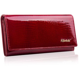 Portfel damski BETLEWSKI BPD-CR-100 CZERWONY