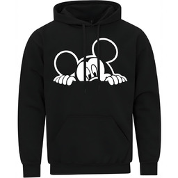 Bluza Męska Z Kapturem Śmieszna Myszka Miki Mouse