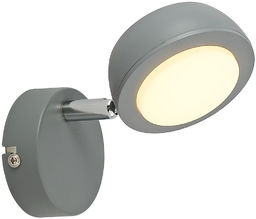 Candellux MILD 91-66534 kinkiet lampa ścienna szary 1X6W