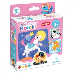 CzuCzu puzzle Układam koniki 3+