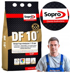 Fuga Elastyczna Dekoracyjna Cementowa Sopro DF10 jaśmin 28