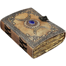 Dziennik Celtycki Notes Vintage Skórzany 18 X 13Cm