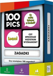 Rebel 100 Pics: Zagadki, Gra karciana, Wiek 6+,
